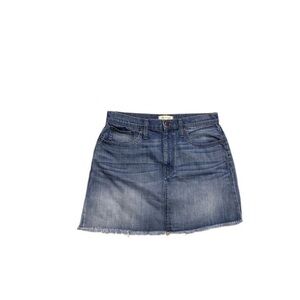 Madewell Women's High‎ Rise Denim Mini Skirt Blue Size 30 Casual